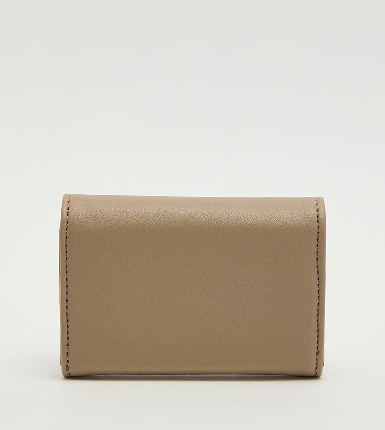 Anne Klein  Anne Klein Logo Detail Flap Wallet for Women | Best Price UAE